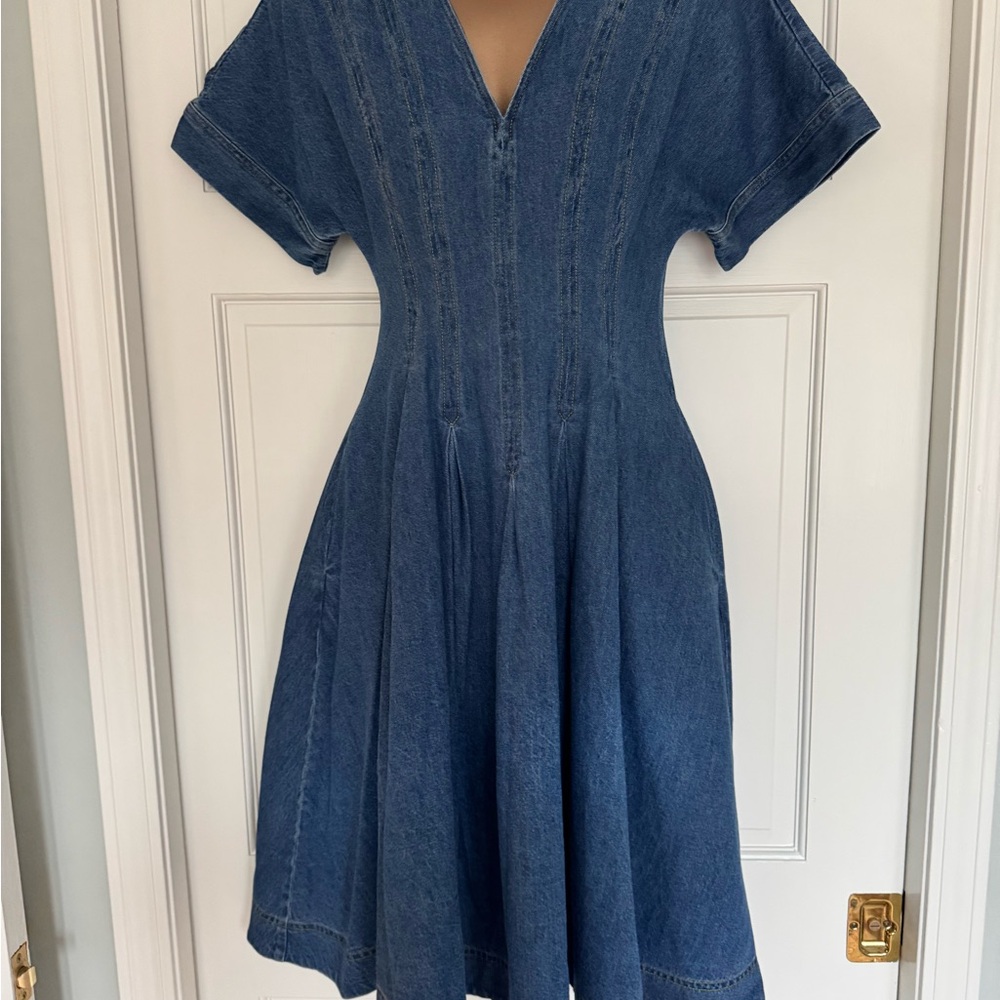 Trina Turk Indigo Midi Dress
